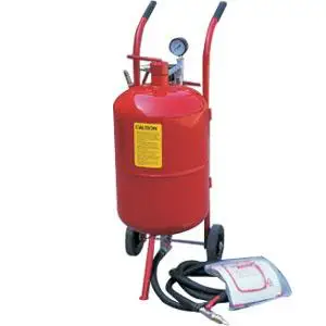 10 gallon sand blasting tank, SB10 sandblaster for car paint removal