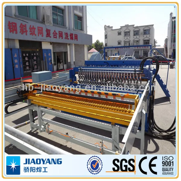 Hebei Jiaoyang Wire Mesh Machine Welding Machine Factory Brc Rebar / Reinforce Mesh 100-300mm 26*6*2.2m 90times/min 3 - 8 Mm 215