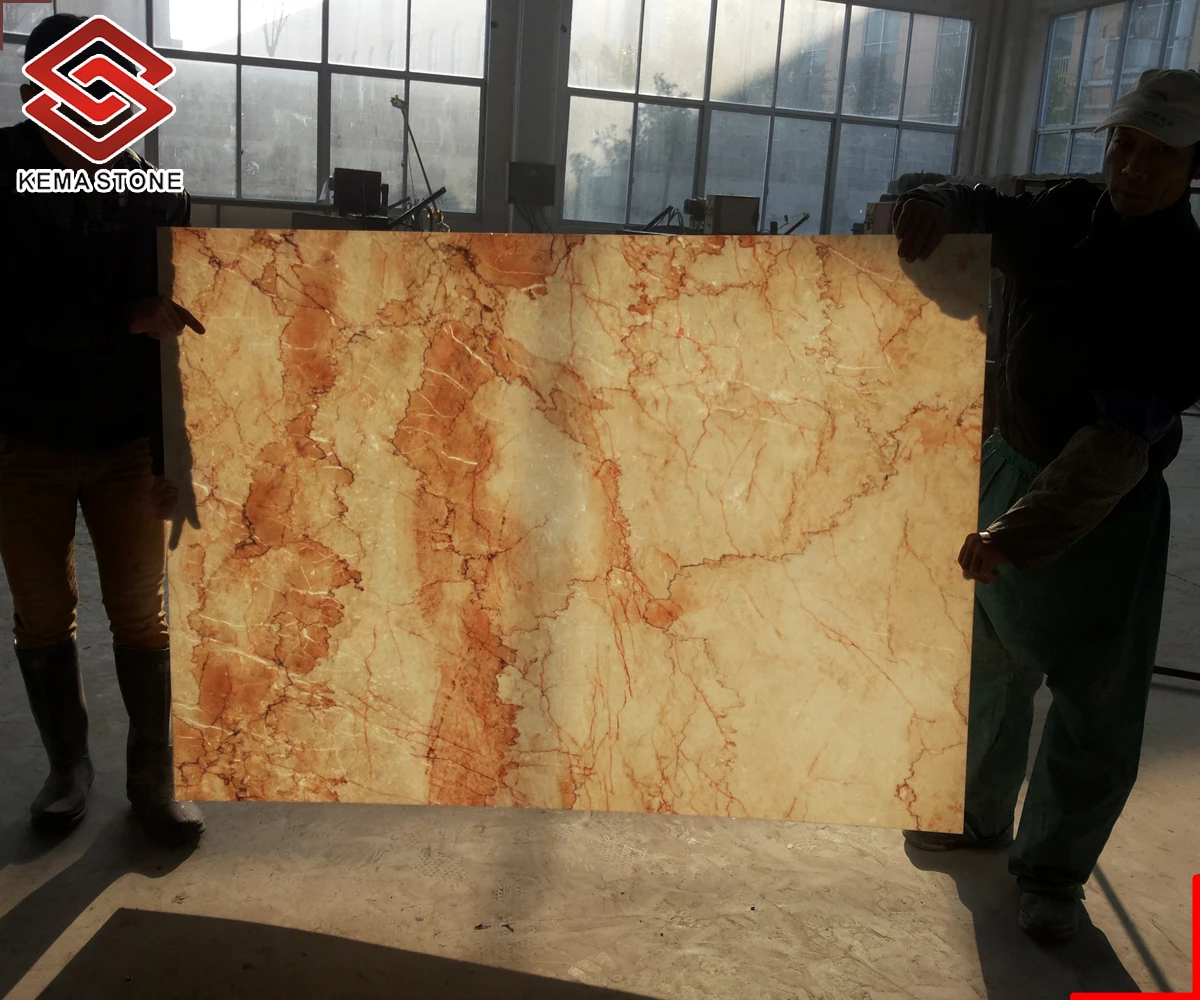 Natural Transparent Thin Stone Veneer for Home Decoration