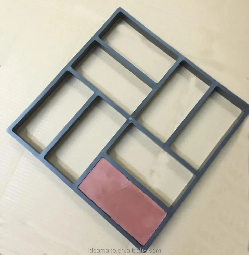 Paving Stone Mold for pavement paths Pathway mould plastic concrete pavement mould