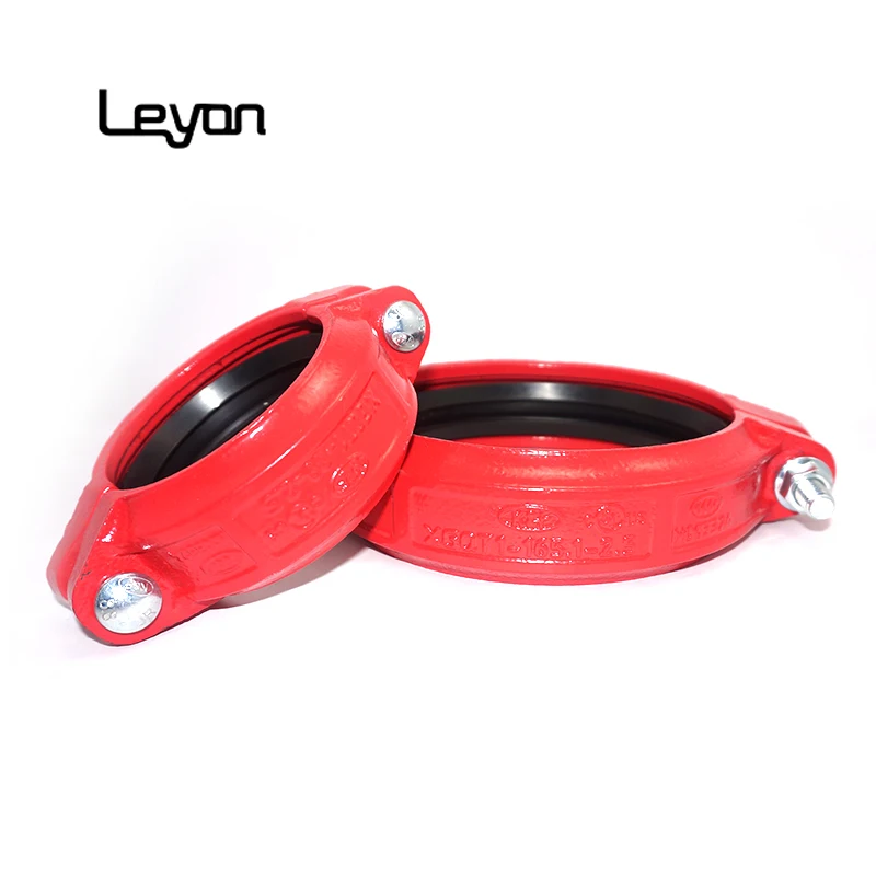 Fire Hydrant Pump Coupling Female Pipe Fittings Grooved ductile Iron class 300 8 inch rigid coupling Pipe Fitting