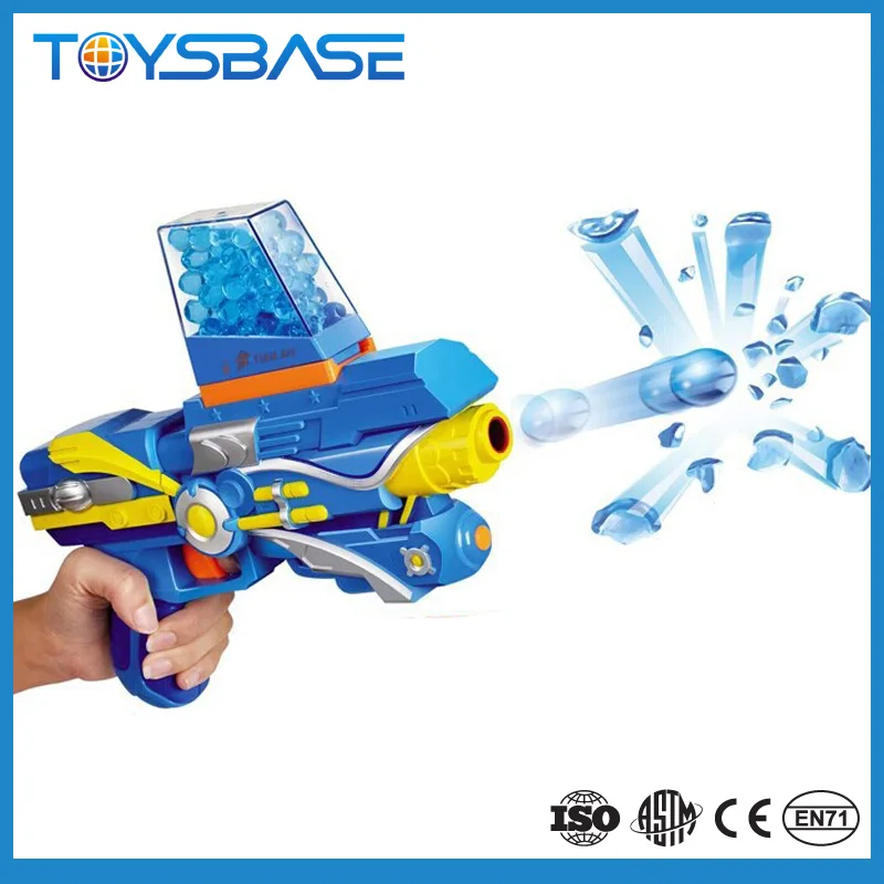 Custom Electric gel foam water bean plastic crystal water bullet gun toy