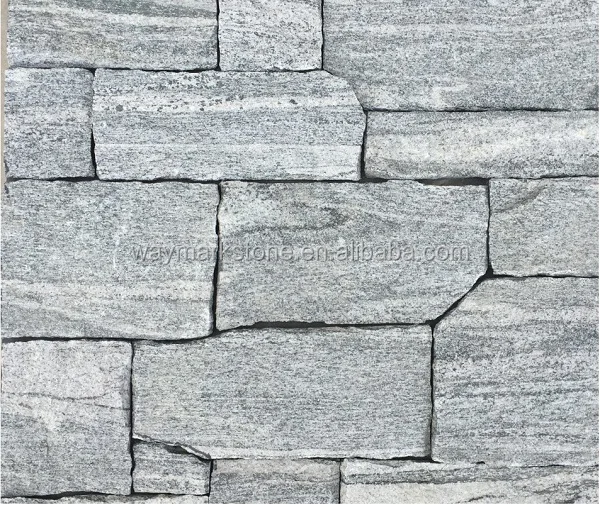 
Flexible grey granite natural thin brick stone veneer 