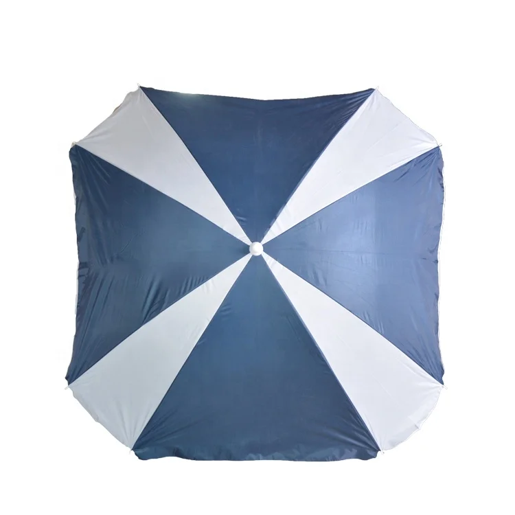 square  beach umbrella wholesale large size outdoor wind resist  45 inch custom logo print beach umbrellas for advertising
