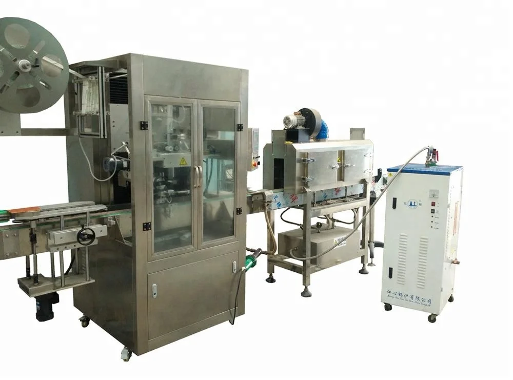 PET bottle shrink wrap packing machine for bottle shrink sleeve label