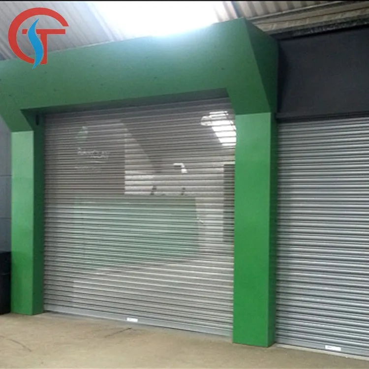 Horizontal Perforated Roller Shutter Steel Door