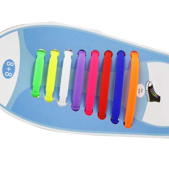 Melenlt Hot sale Silicone Laces