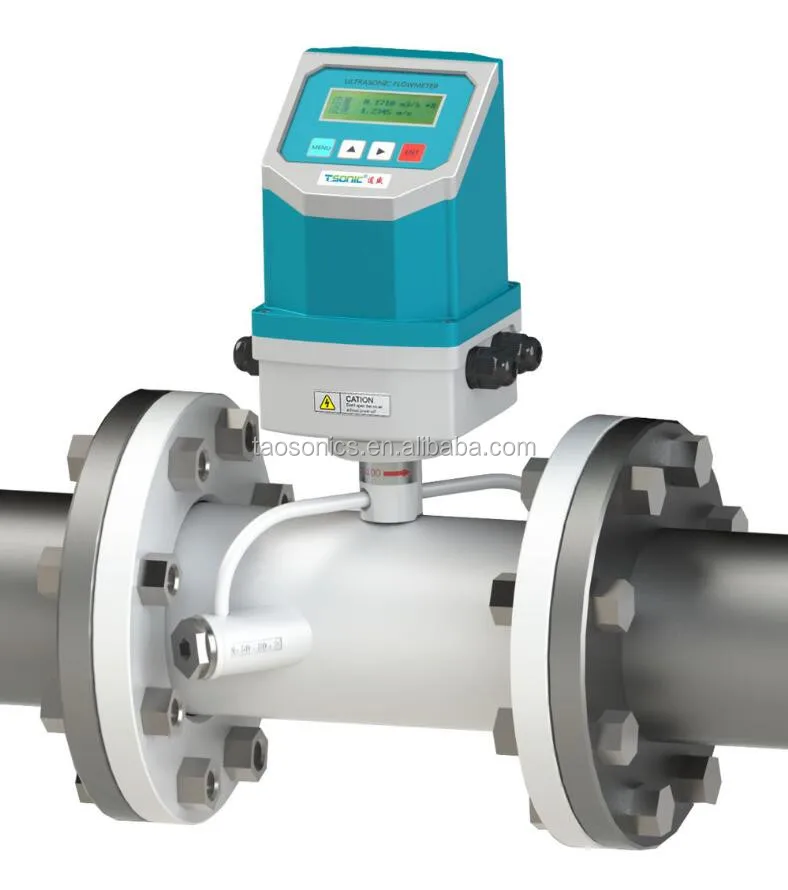 Digital Flange Inline Type Ultrasonic Water Flow Meter