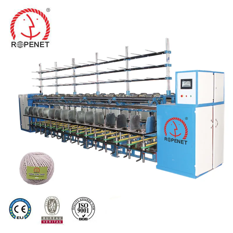 Двухсторонняя скручивающаяся нить 2 для 1 кольцевой скручивающей машины для скручивания рыболовной сети