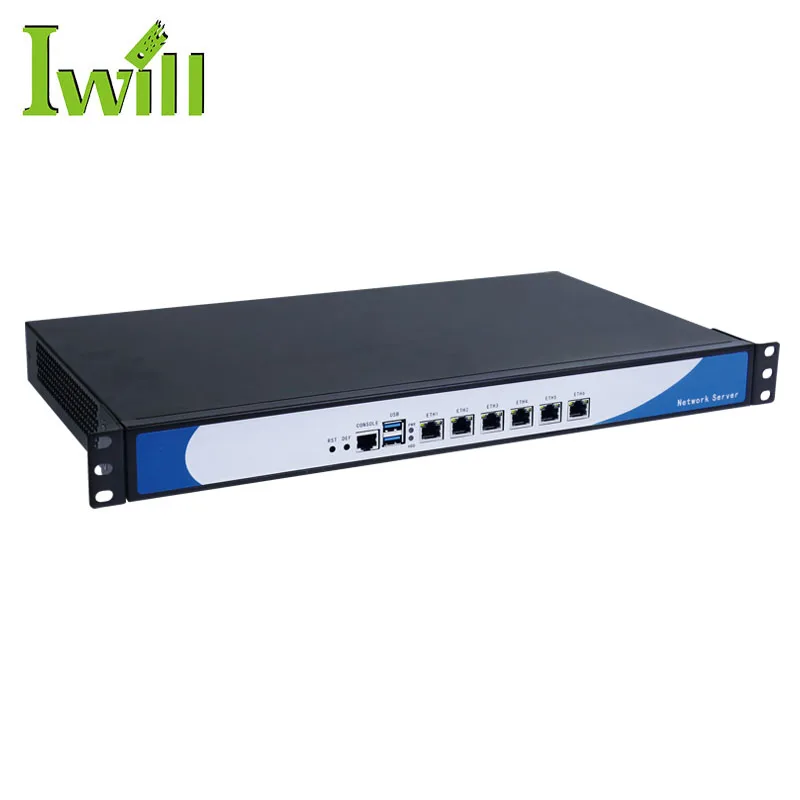 Pfsense appliance NS-1U6L(3855U) with 6 LAN 82583V 1U firewall server mini pc