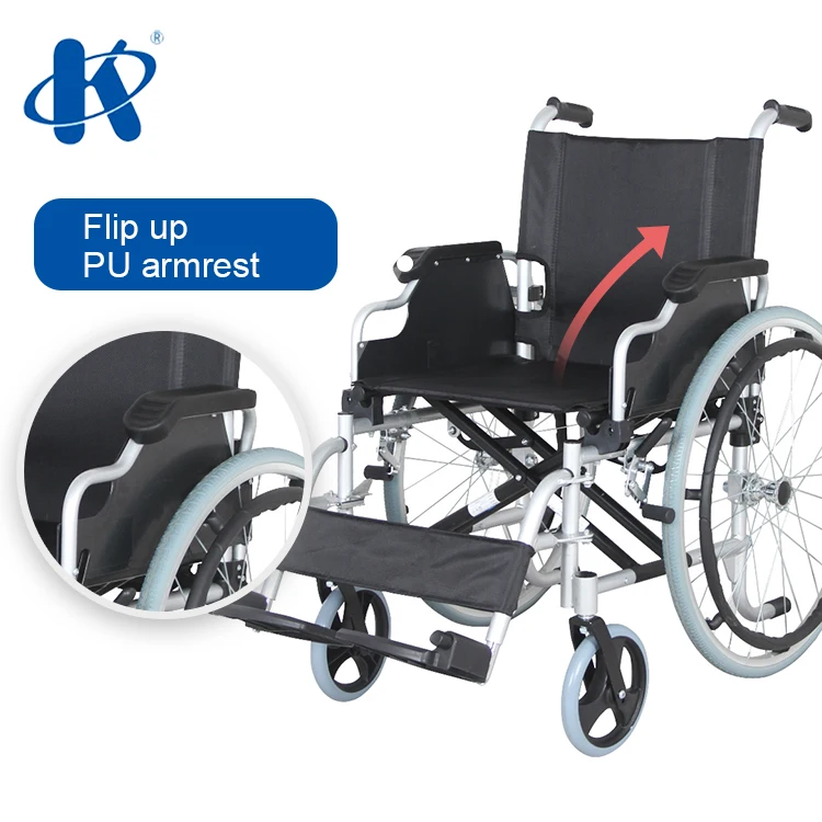 KY903L Kaiyang guangdong foshan Wheelchair manufacturer orthopedic surgical Aluminum Manual Wheelchair