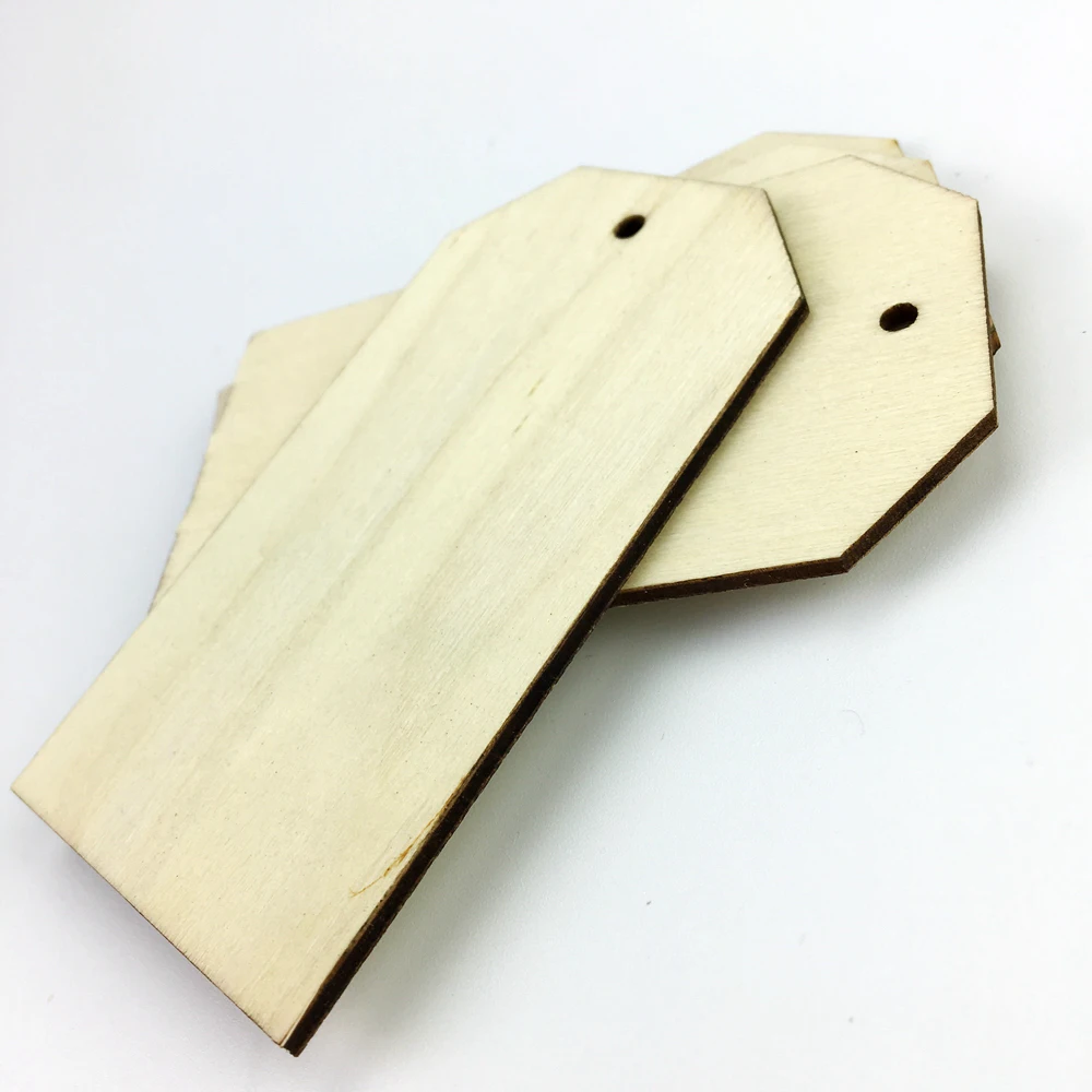 Wooden Hang Tag Wood Key Tags With Engraved Logo