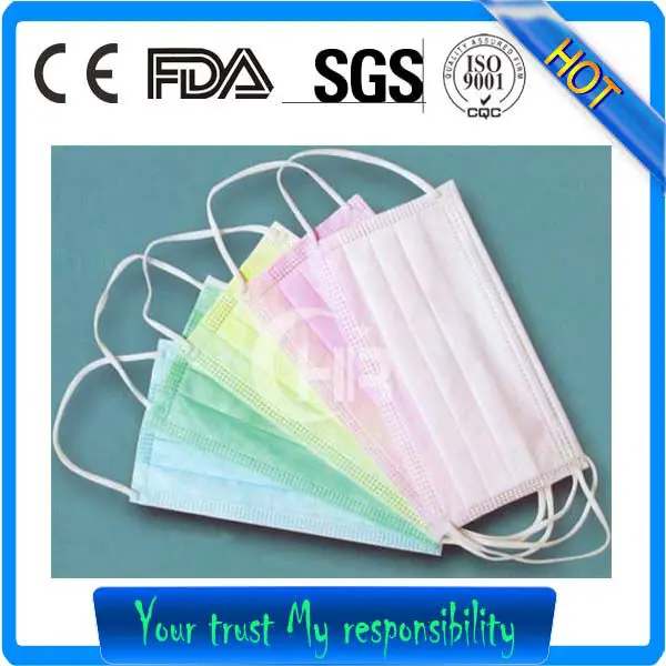 одноразовые медицинские нетканые маски лицо