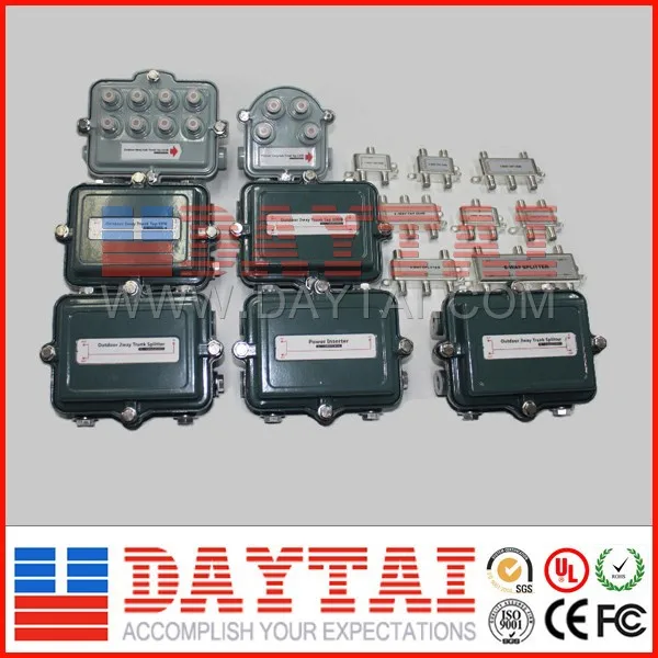 высокое качество различных видов внутренних и наружных кабельного телевидения сплиттер