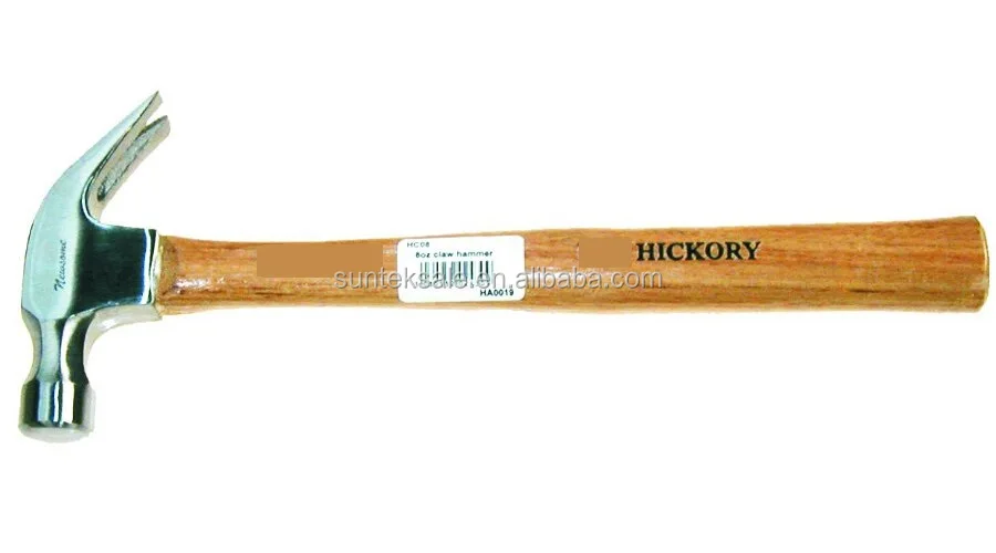 8OZ/12OZ/16OZ/20OZ/24OZ Claw Hammer With Wooden Handle