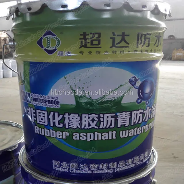 
Self-healing Liquid Rubber Asphalt roof waterproof coating 