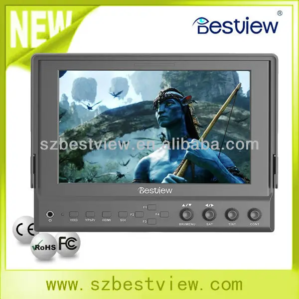 7 дюймовый профессиональный на камеру поле hd монитор с сои поддержка ypbpr вход