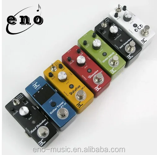 
Wholesale electric Mini Guitar Distortion/Fuzz/Delay/Flanger/Chorus/Echo Effects Pedal 