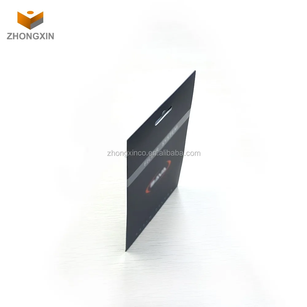 Custom Foldable Thin Storage Box Cardboard Box Credit Card Tempered Glass Screen Protector Paper Packaging Box
