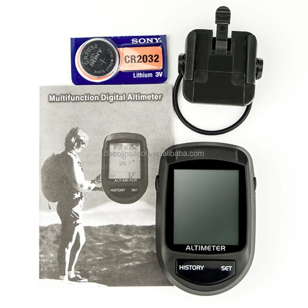 
Best Selling Camping Gear 8 in 1 Professional Digital Compass Altimeter with Barometer Temperature and More 
