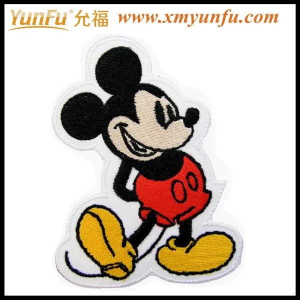 mickey embroidered patches