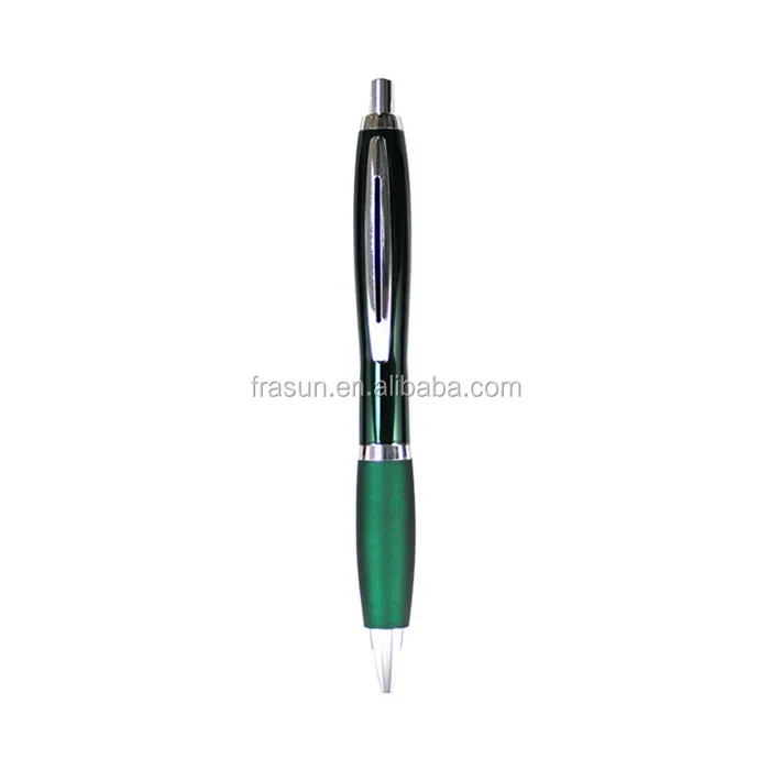 Custom LOGO click cheap plastic pen, Promotional ballpoint pen