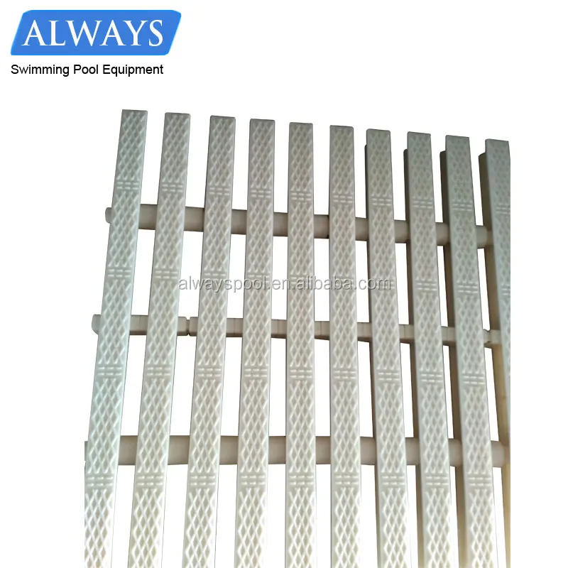 Противоскользящая Гибкая abs pp канал решетки переполнения сливной решетки оптом Плавательный Бассейн Водосточной Решетки