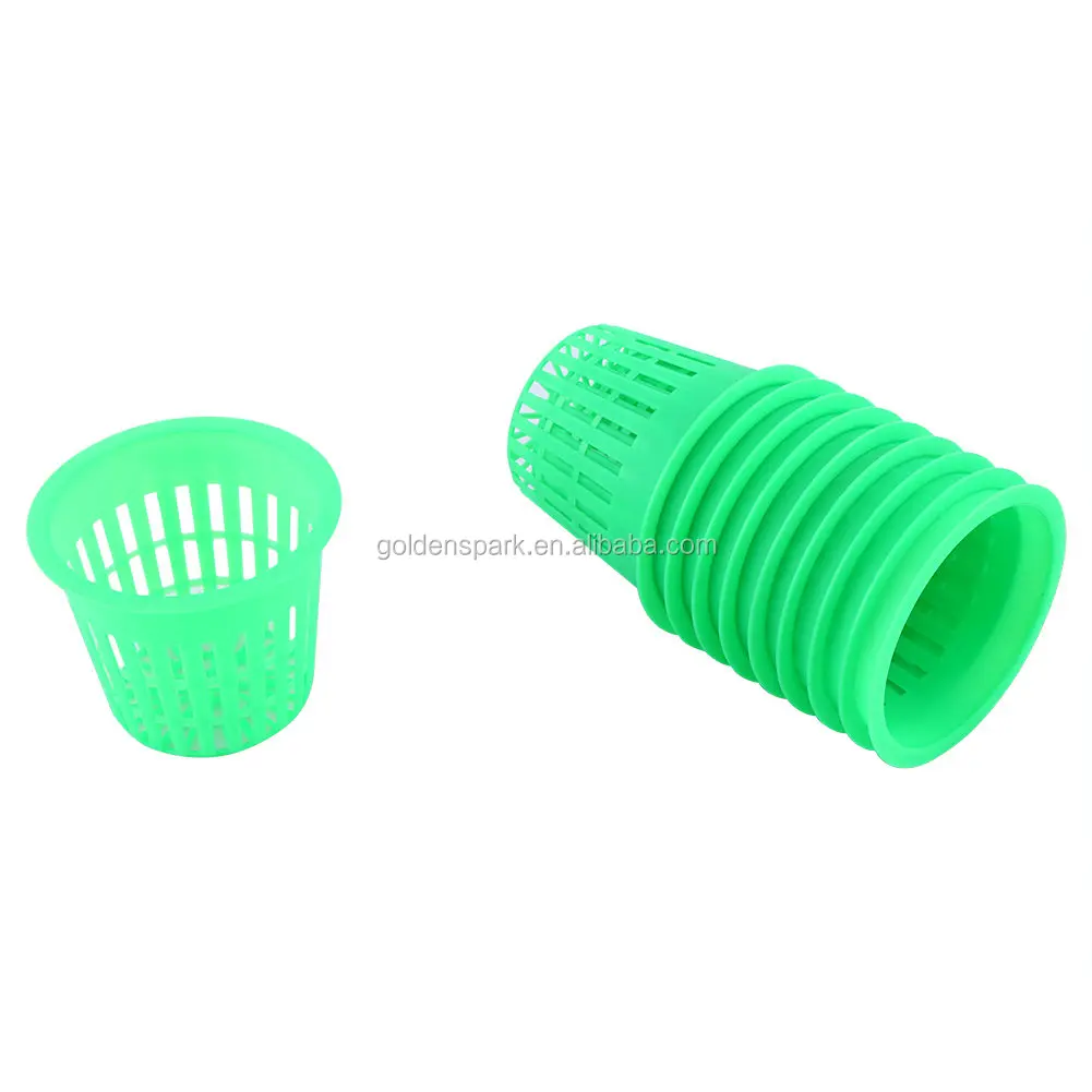 10pcs Mesh Pot Net Cup Basket Basketry Hydroponic Plant Growth Clone