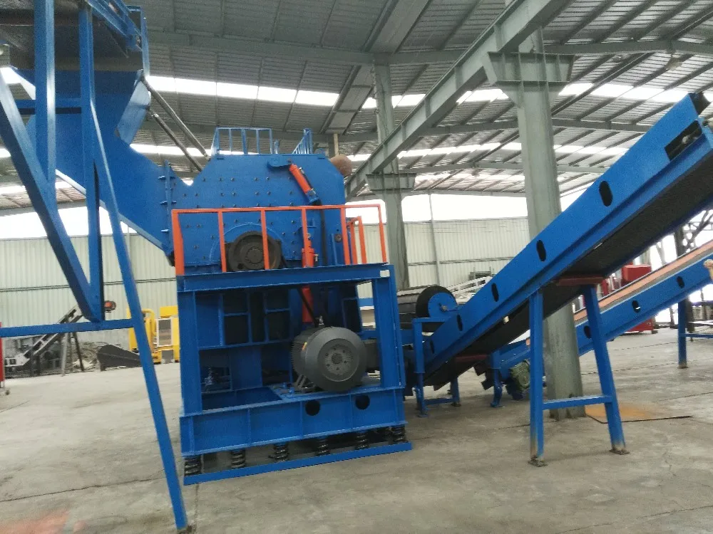 Waste Metal Engine Shredder /Industrial Copper Stator Recycling Machine for Copper Recovery