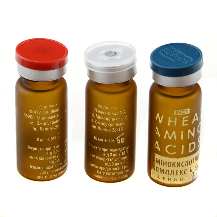 Customized 10r vials glass material glass vials for injection