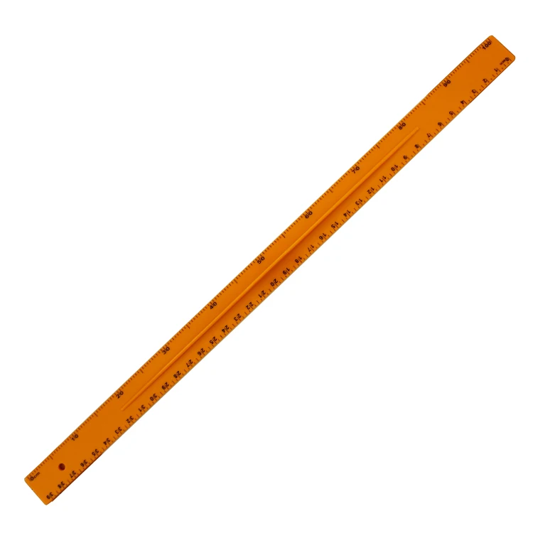 1 meter ruler teaching plastic blackboard and whiteboard yellow ruler