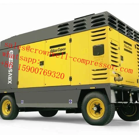 Atlas Copco XRVS 1000 cd Portable Diesel Oil-flooded Compressor High Pressure 25 bar drill air