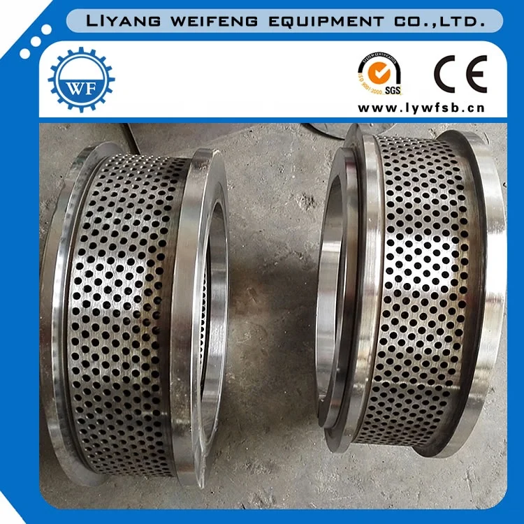 MZLH420 wood pellet mill accessories, such as ring die, roller shell, bearing, etc