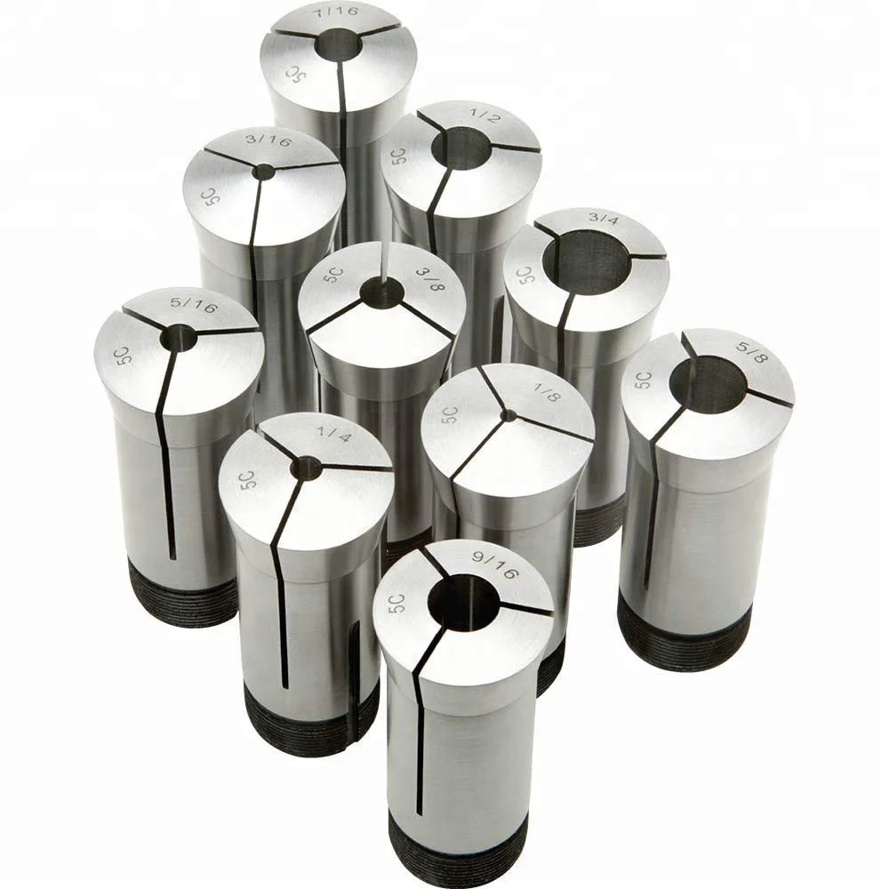 Precision ground 5C Round Collet set