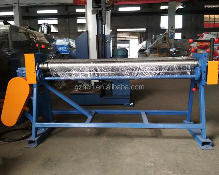 Горячая Распродажа 1,2 мм толщиной наивысшего качества 3 роликовой прокатки машины для воздуховода/воздуха машина для изготовления труб