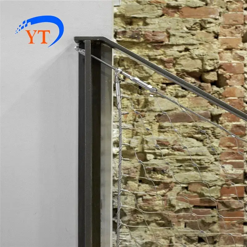 Наконечник кабельные защитные сетки для заполнения балюстрада веревки сетки