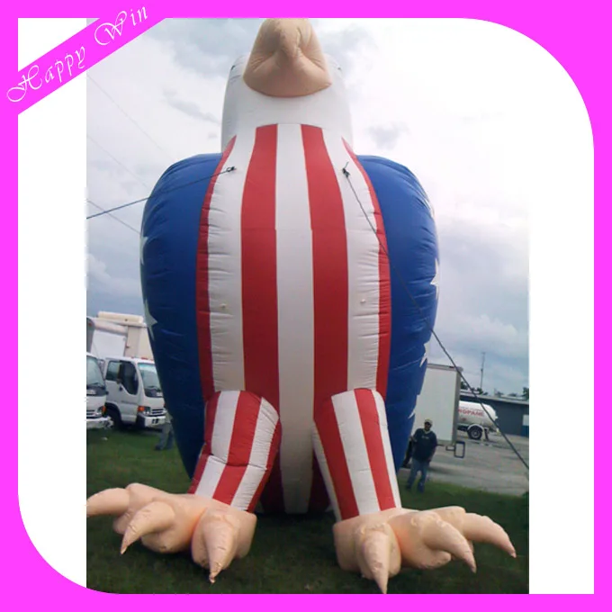 Hot selling Event party inflatable cartoon/animal/inflatable eagle model for advertising