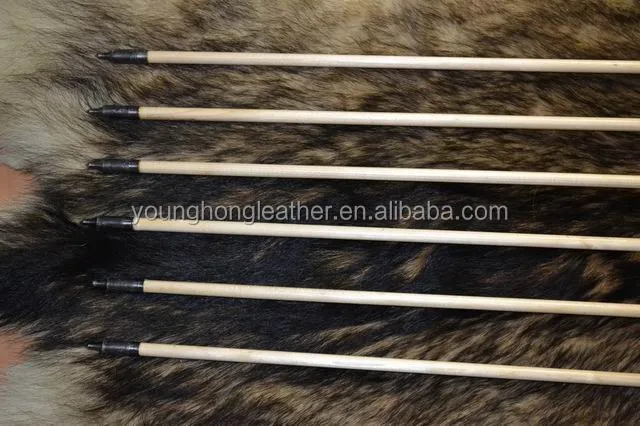 Wooden arrows for shooting