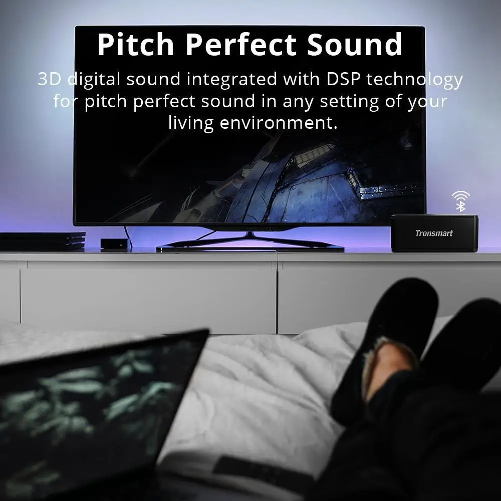 Tronsmart Element Mega BT Speaker Outdoor Portable  3D Digital Sound Wireless Speaker