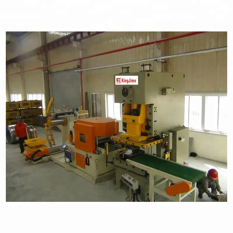 3 in 1 compact precision  steel decoiler feeder press  nc feeder machine