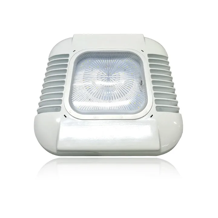 
LG 3030 Chips Input Voltage of 100-277 VAC Gas Station LED Canopy Light Fixtures 