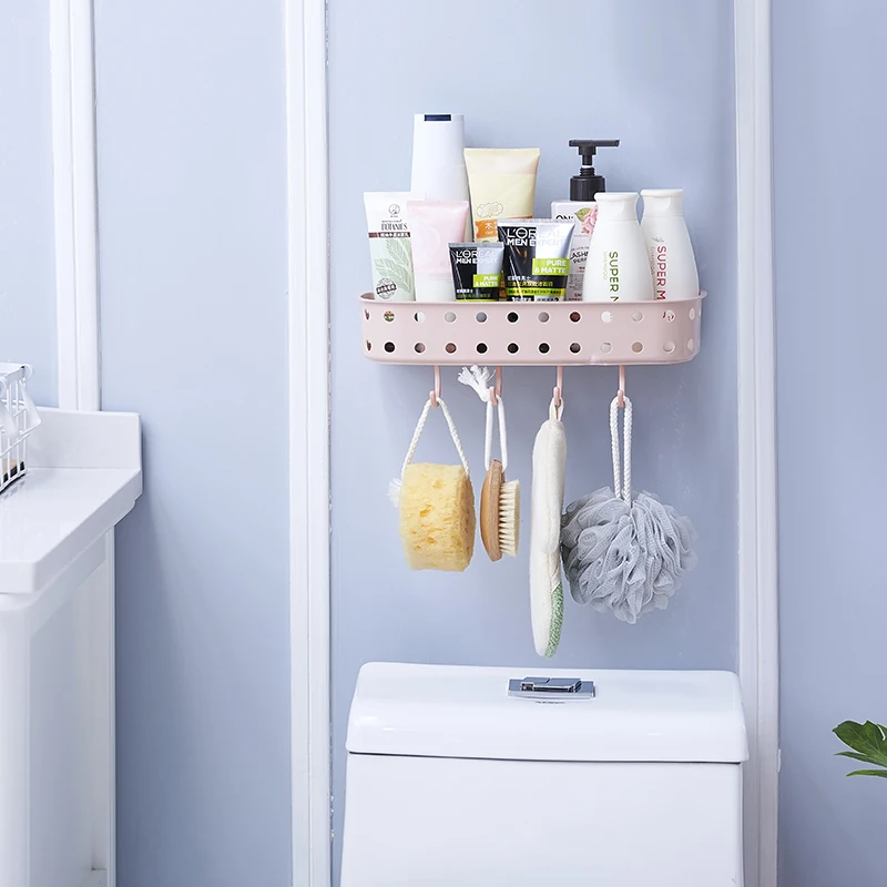 Best price custom bathroom household plastic kitchen storage rack