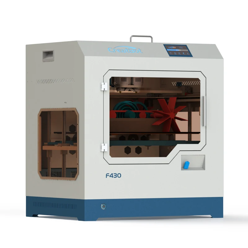 specialty stable Printing Precision 3-d printer metal enclosed PEEK 3d printer CreatBot F430