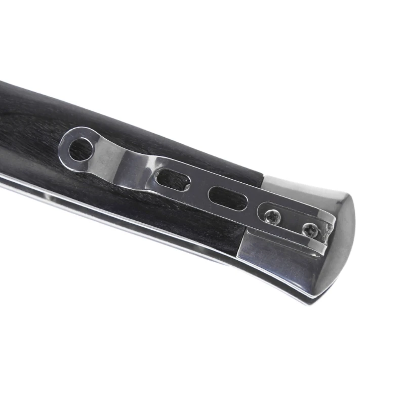 23cm Stainless Steel Pocket Hair Comb Brush Foldable Hair Styling Brush Tools Switchblade Spring 01# /02# /White Make Up