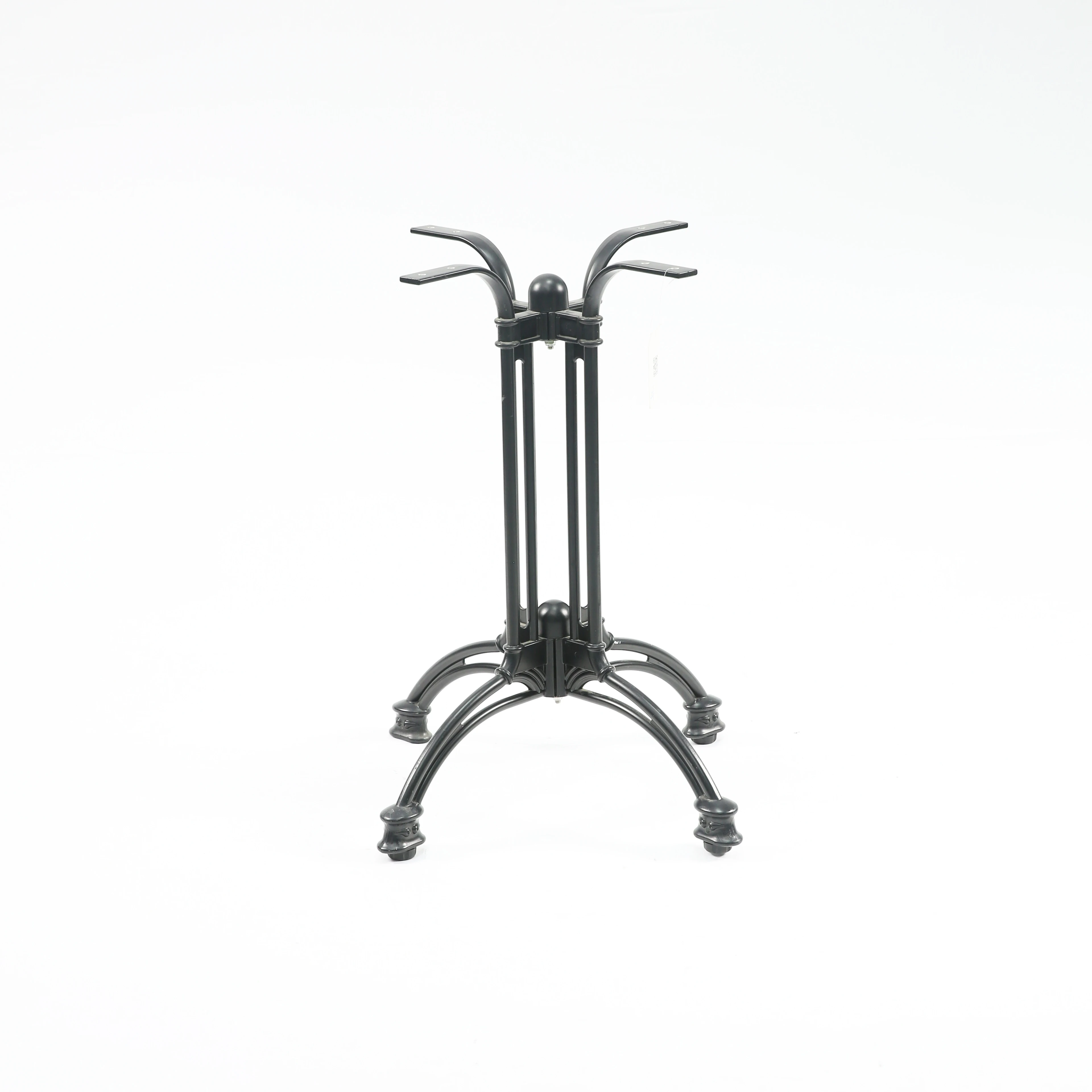 Cheap Stainless Steel Coffee Dining Cafe Tulip Cast Iron Metal Crank Table Base For Marble