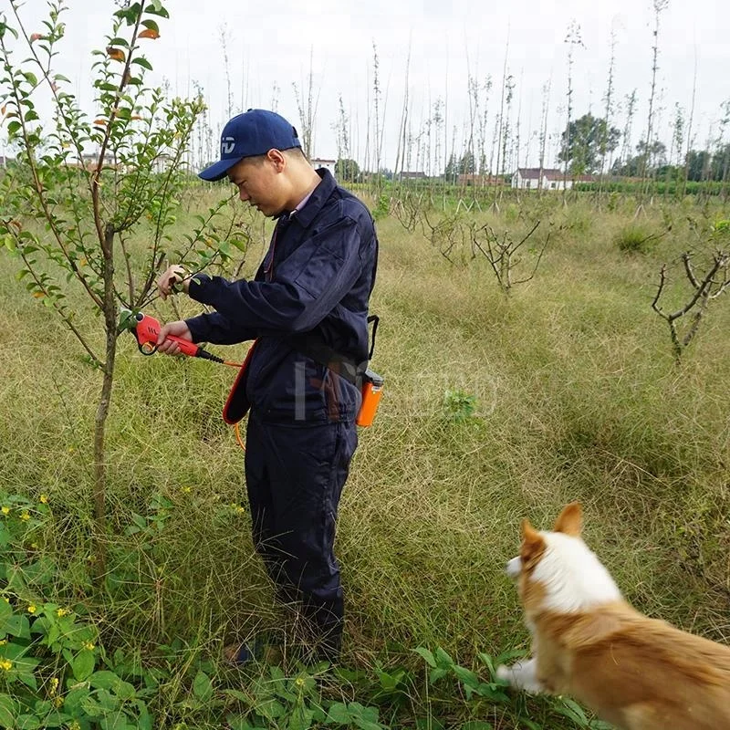 Li battery orchard secateurs best garden tools electric pruners