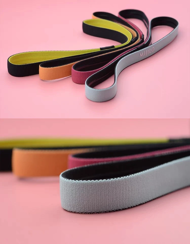 
Wholesale Elastic headband Yoga Headband anti-slip silicone sports sweatband 