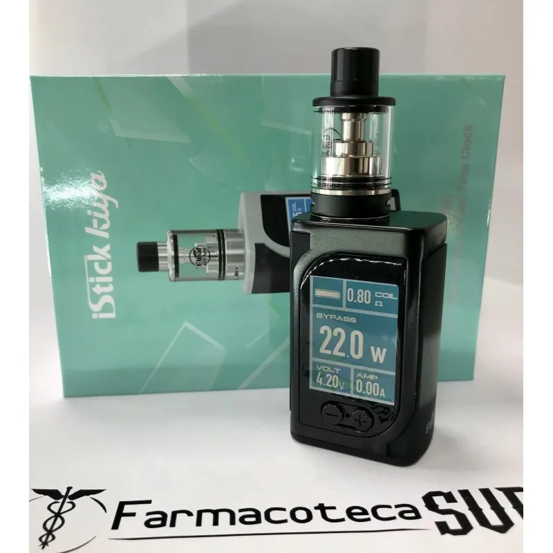 
Vape 1.45-inch Color Screen 2ml/ 4ml GS Juni Tank 1600mAh 50W Eleaf iStick Kiya Kit 