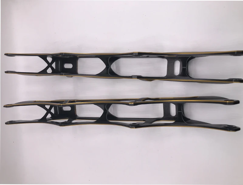 Free style slalom inline skate integrated CNC aluminium frame
