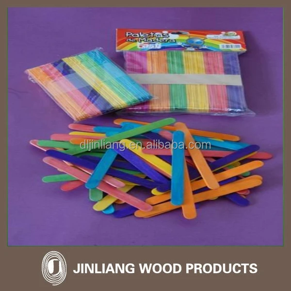 Hot sale colored round craft stick wood